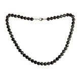 Obsidiaan (sneeuwvlok) ketting 8 mm kralen Obsidiaan (sneeuwvlok) ketting 8 mm kralen