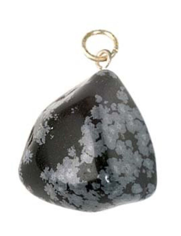 Obsidiaan (sneeuwvlok) hanger