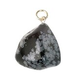 Obsidiaan (sneeuwvlok) hanger Obsidiaan (sneeuwvlok) hanger