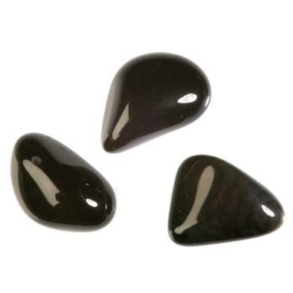 Obsidiaan (regenboog) steen getrommeld 2 - 5 gram