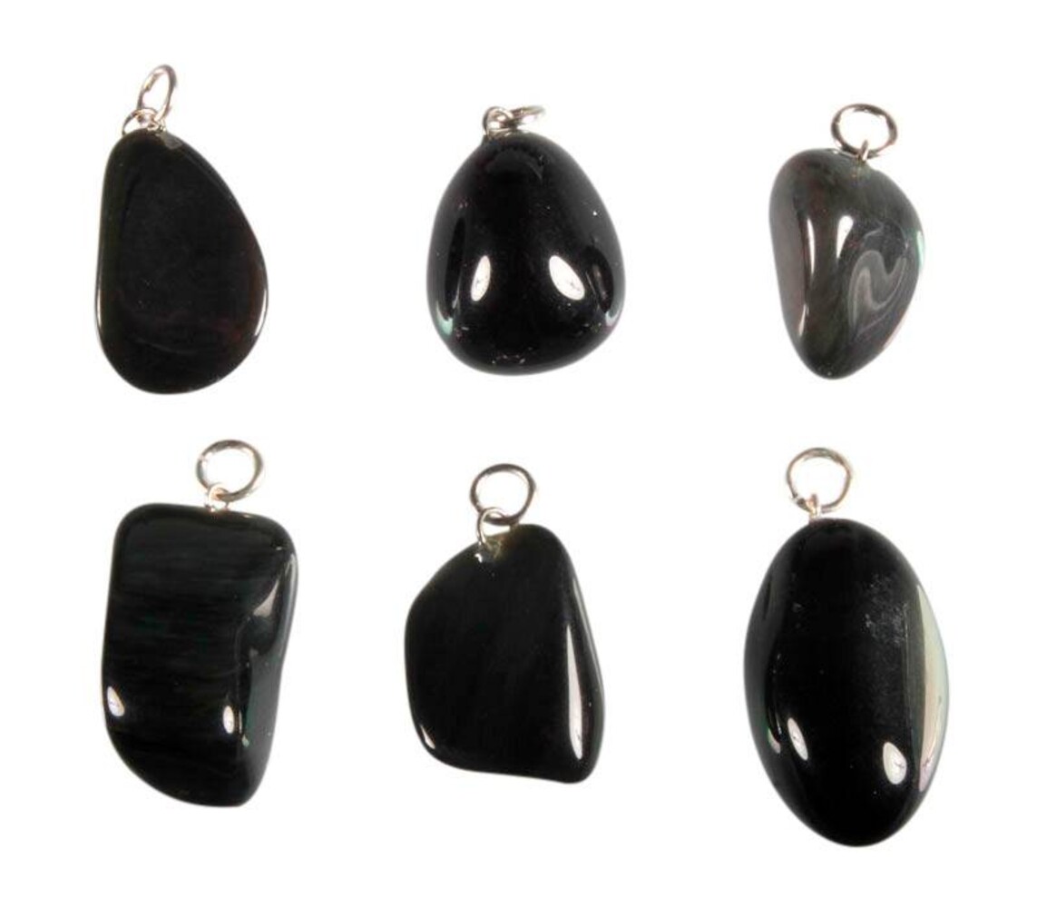 Obsidiaan (regenboog) hanger Obsidiaan (regenboog) hanger
