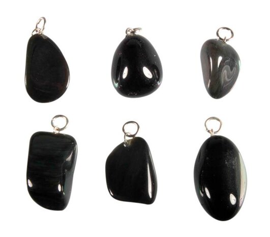 Obsidiaan (regenboog) hanger Obsidiaan (regenboog) hanger