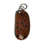 Obsidiaan (mahonie) hanger Obsidiaan (mahonie) hanger