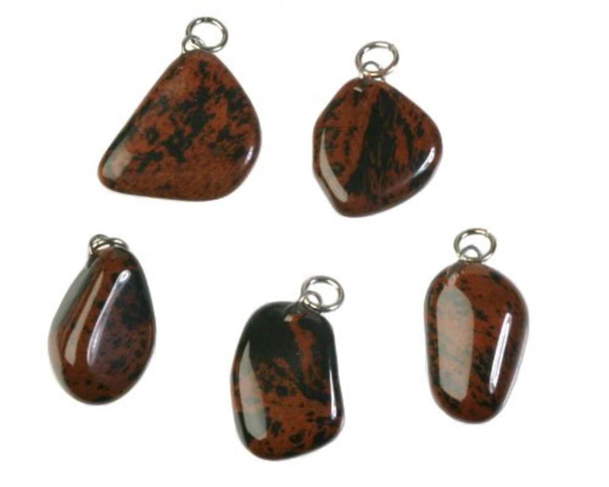 Obsidiaan (mahonie) hanger Obsidiaan (mahonie) hanger