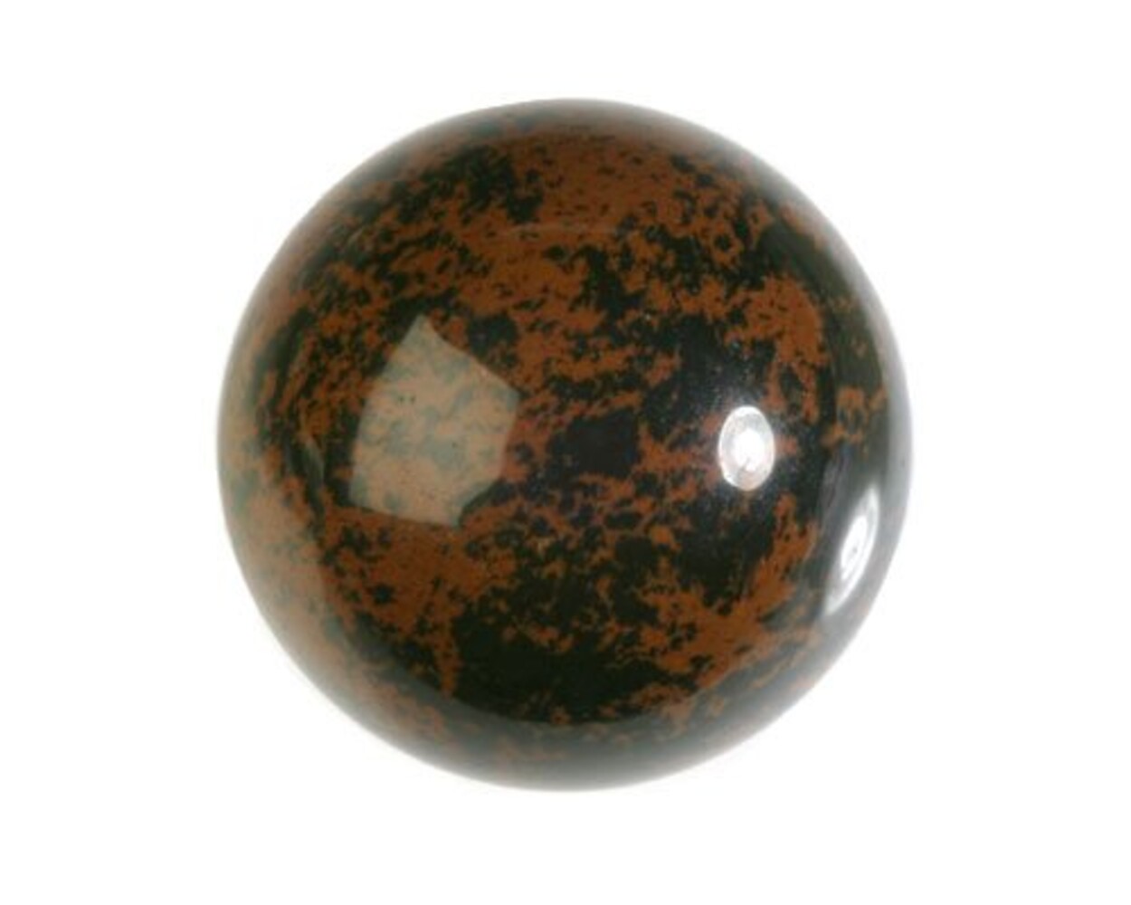 Obsidiaan (mahonie) bol 40 mm