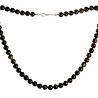 Goud obsidiaan ketting 8 mm kralen Goud obsidiaan ketting 8 mm kralen