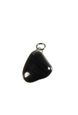 Goud obsidiaan hanger