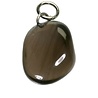 Obsidiaan (apachetranen) hanger getrommeld Obsidiaan (apachetranen) hanger getrommeld