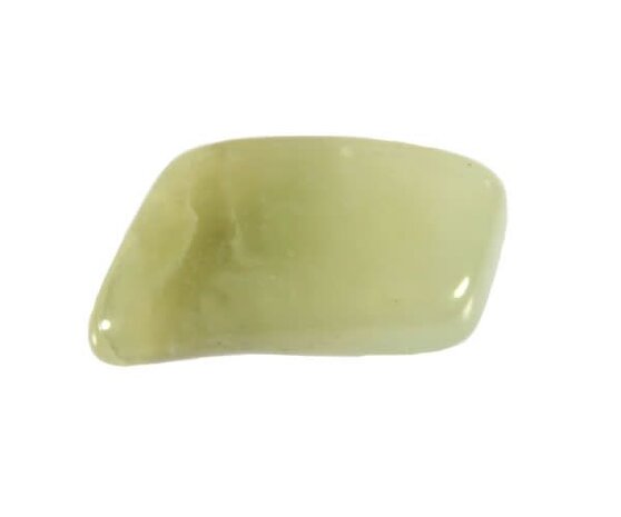 New jade (serpentijn) steen getrommeld 2 - 5 gram New jade (serpentijn) steen getrommeld 2 - 5 gram