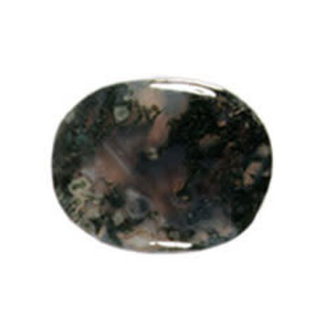 Mosagaat steen plat gepolijst