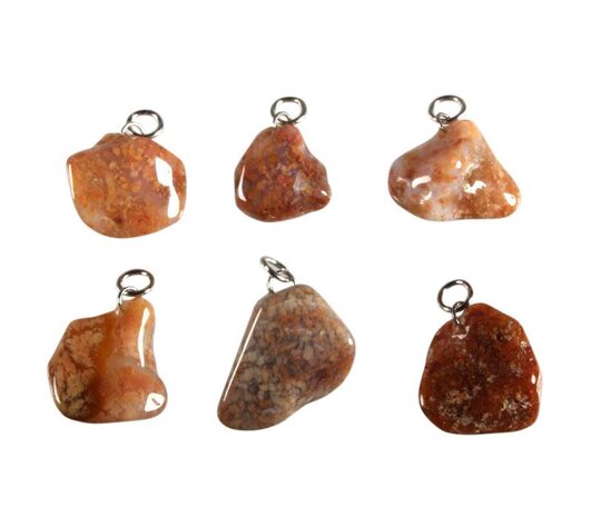 Mosagaat (roze) hanger