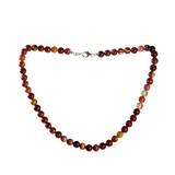Mookaiet ketting 8 mm kralen Mookaiet ketting 8 mm kralen