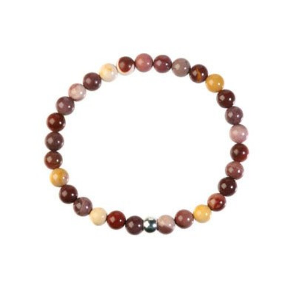 Mookaiet armband 18 cm | 6 mm kralen Mookaiet armband 18 cm | 6 mm kralen