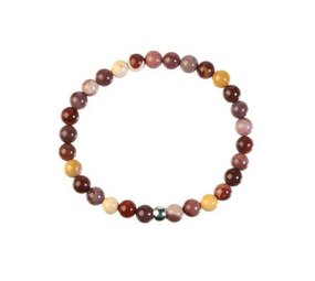 Mookaiet armband 18 cm | 6 mm kralen Mookaiet armband 18 cm | 6 mm kralen