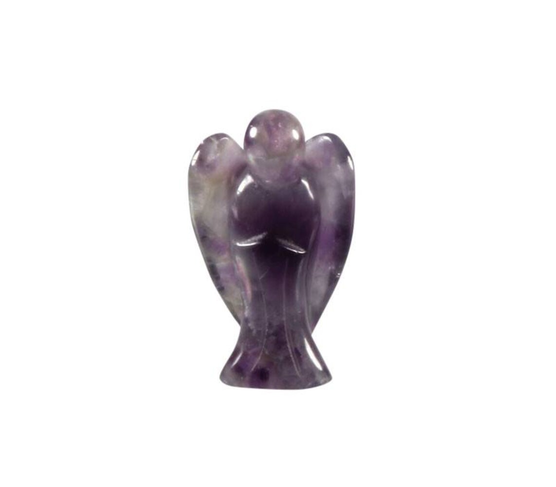 Amethist engel 4 cm