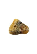 Merliniet (goud/groen) steen getrommeld 2 - 5 gram