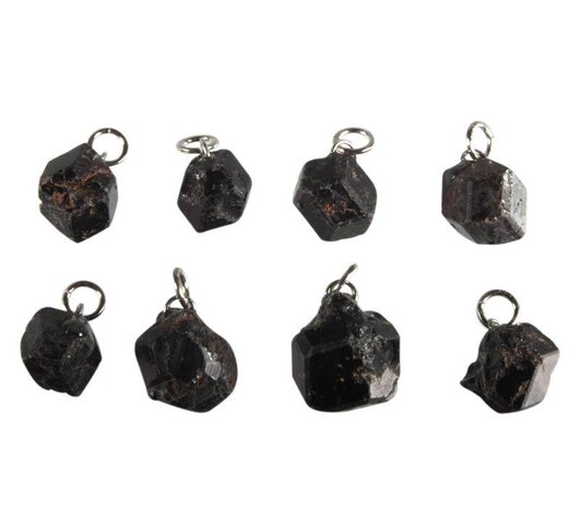 Melaniet kristal hanger