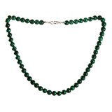 Malachiet ketting 8 mm kralen Malachiet ketting 8 mm kralen