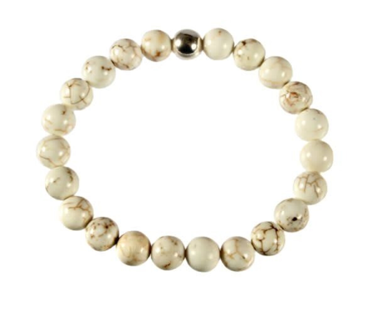 Magnesiet armband 20 cm | 8 mm kralen Magnesiet armband 20 cm | 8 mm kralen