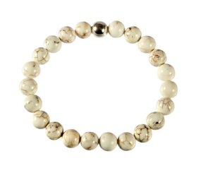 Magnesiet armband 20 cm | 8 mm kralen Magnesiet armband 20 cm | 8 mm kralen