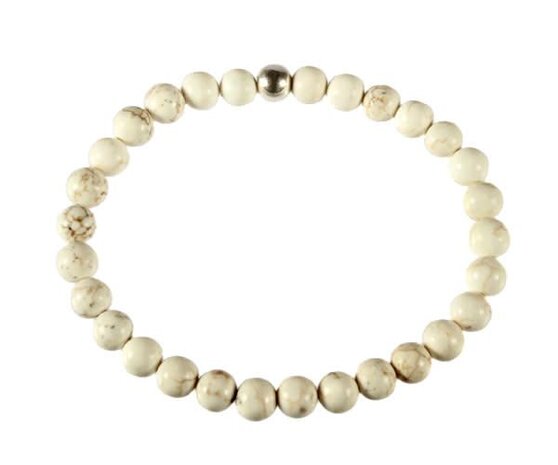 Magnesiet armband 18 cm | 6 mm kralen Magnesiet armband 18 cm | 6 mm kralen