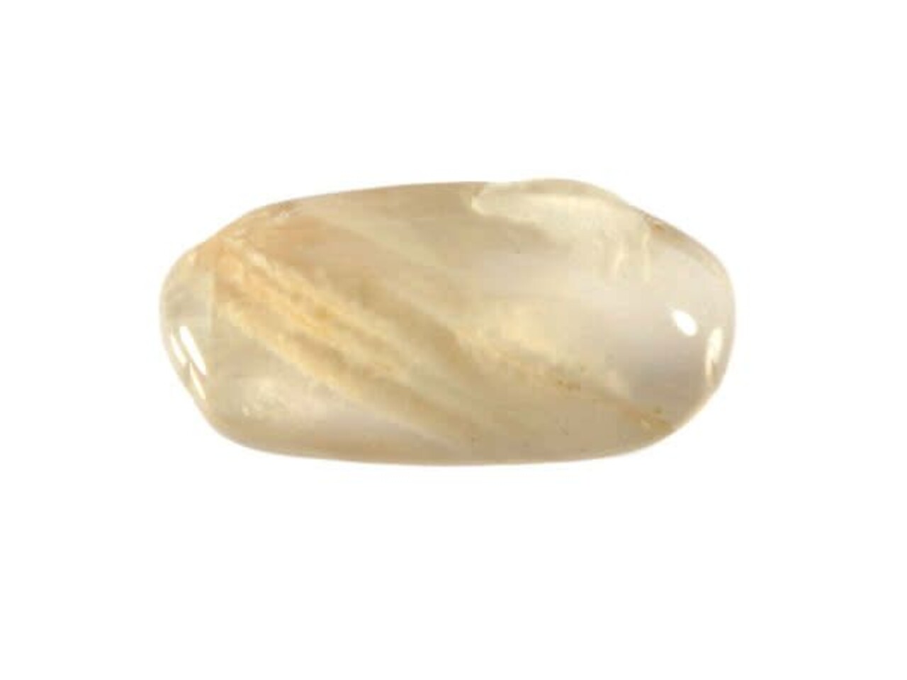 Maansteen steen getrommeld 1 - 2 gram Maansteen steen getrommeld 1 - 2 gram