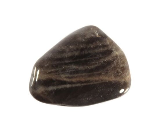 Maansteen (zwart) steen getrommeld 5 - 10 gram