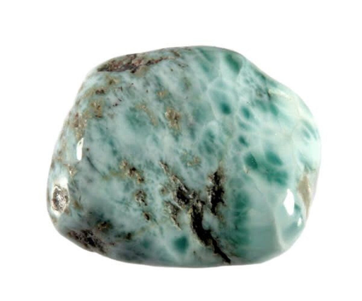 Larimar steen getrommeld 20 - 30 gram Larimar steen getrommeld 20 - 30 gram