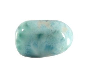 Larimar steen getrommeld 2 - 5 gram Larimar steen getrommeld 2 - 5 gram