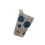 K2 jaspis (azuriet in graniet) hanger