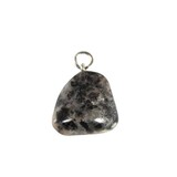 Jaspis (zilverblad) hanger