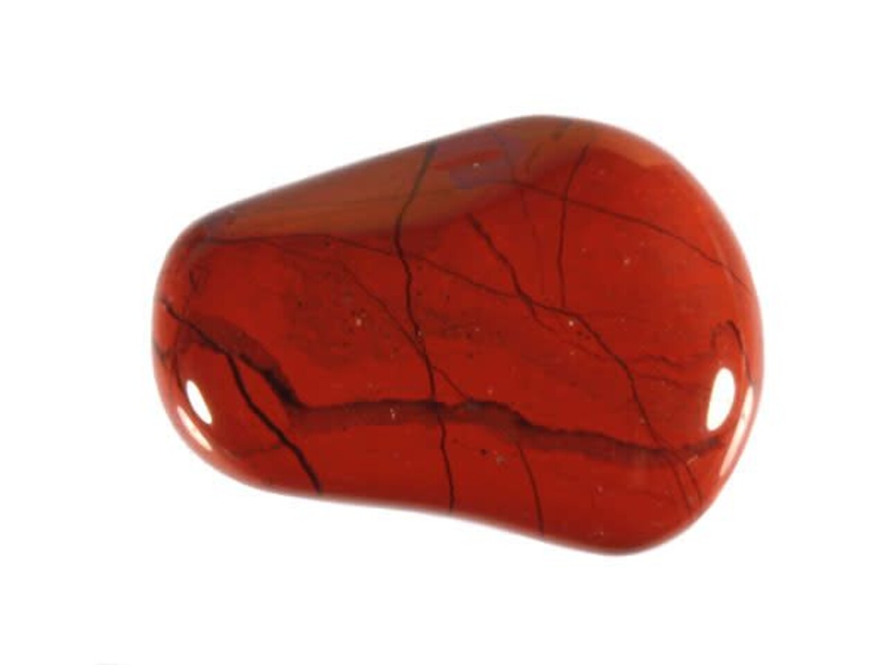 Jaspis (rood) steen getrommeld 5 - 10 gram Jaspis (rood) steen getrommeld 5 - 10 gram