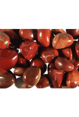 Jaspis (rood) steen getrommeld 2 - 5 gram
