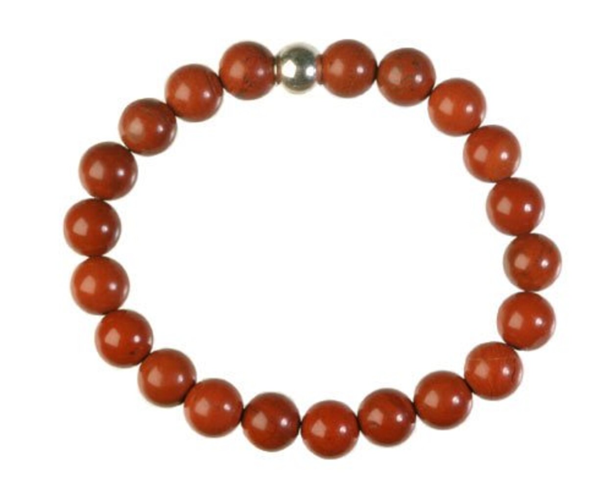 Jaspis (rood) armband 20 cm | 8 mm kralen Jaspis (rood) armband 20 cm | 8 mm kralen
