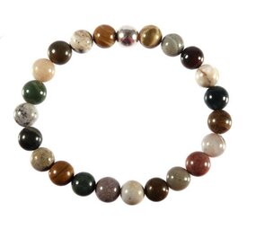 Jaspis (oceaan) armband 18 cm | 8 mm kralen Jaspis (oceaan) armband 18 cm | 8 mm kralen