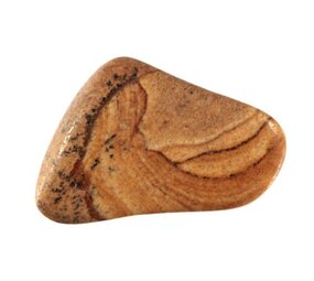 Jaspis (landschap) steen getrommeld 5 - 10 gram Jaspis (landschap) steen getrommeld 5 - 10 gram