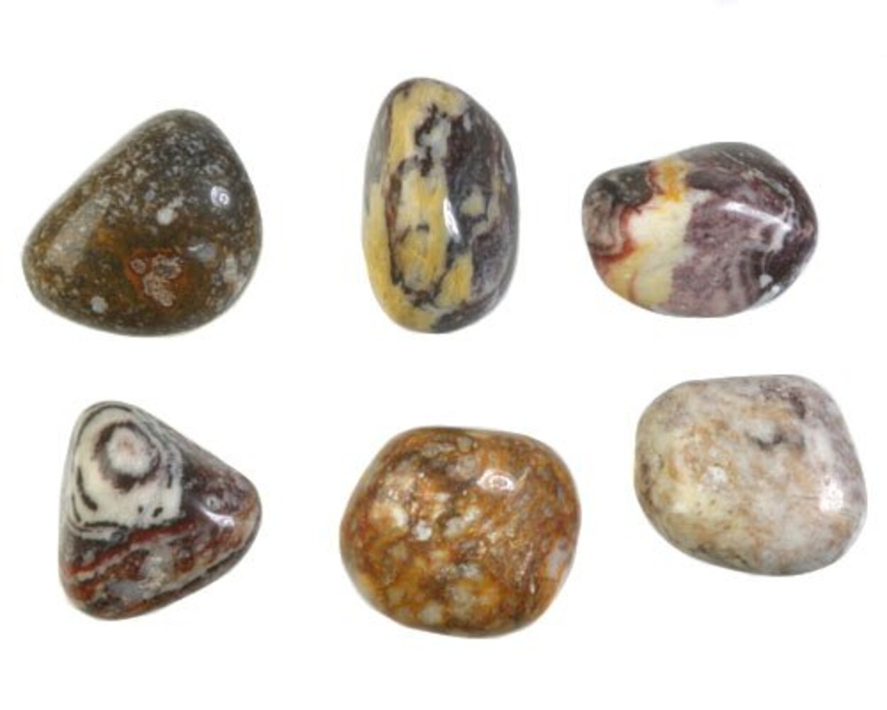 Jaspis (imperial) steen getrommeld 10 - 20 gram