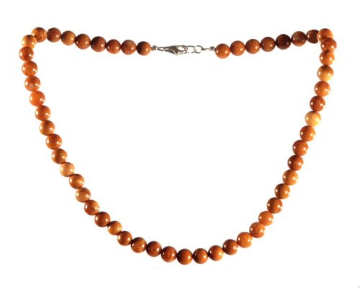 Jaspis (geel) ketting 8 mm kralen Jaspis (geel) ketting 8 mm kralen
