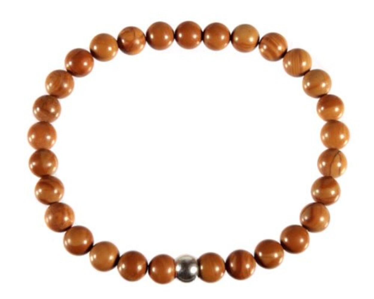 Jaspis (geel) armband 18 cm | 6 mm kralen Jaspis (geel) armband 18 cm | 6 mm kralen