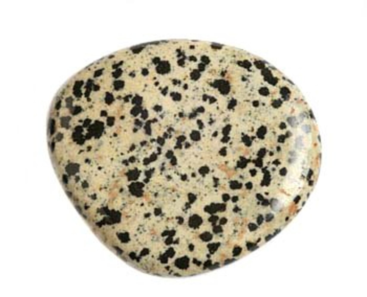 Jaspis (dalmatiër) steen plat gepolijst Jaspis (dalmatiër) steen plat gepolijst