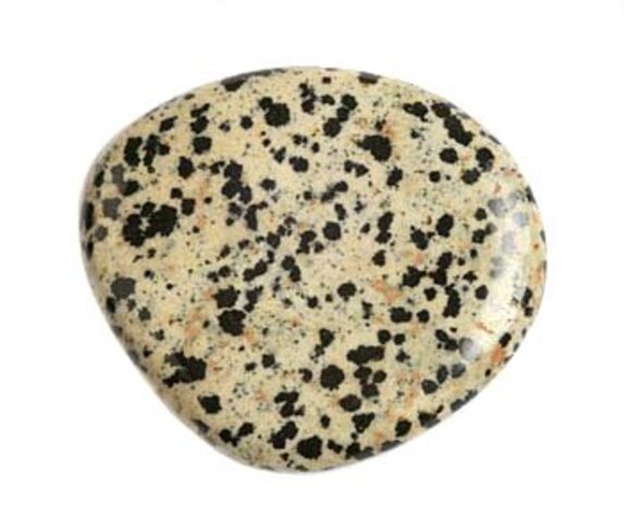 Jaspis (dalmatiër) steen plat gepolijst Jaspis (dalmatiër) steen plat gepolijst