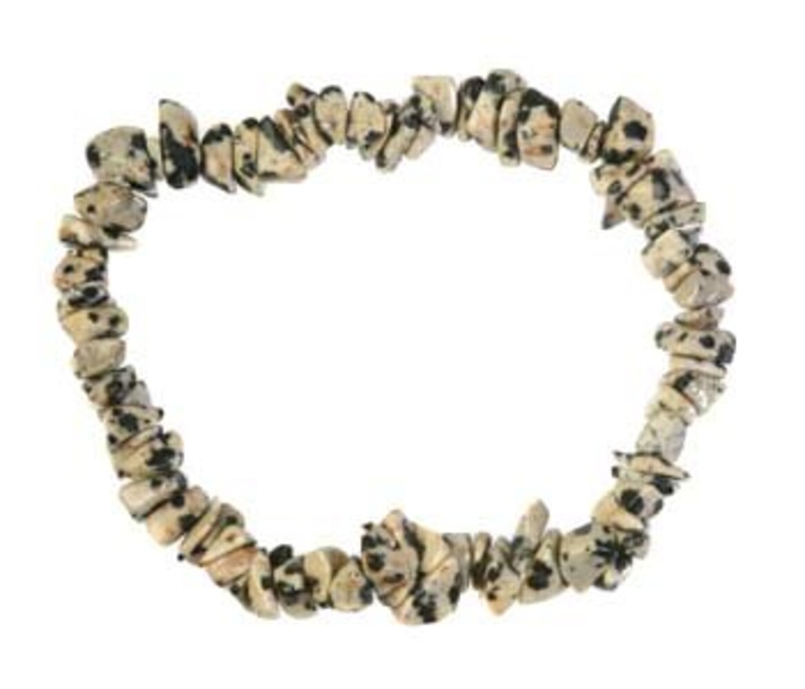 Jaspis (dalmatier) armband split Jaspis (dalmatier) armband split