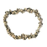 Jaspis (dalmatier) armband split