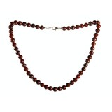 Jaspis (breccie) ketting 8 mm kralen Jaspis (breccie) ketting 8 mm kralen