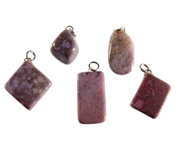 Jade (paars) hanger Jade (paars) hanger