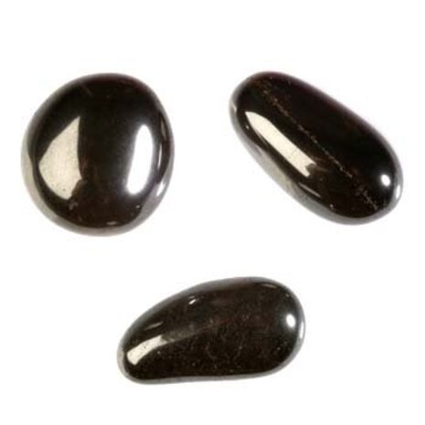 Hematiet steen getrommeld 5 - 10 gram Hematiet steen getrommeld 5 - 10 gram