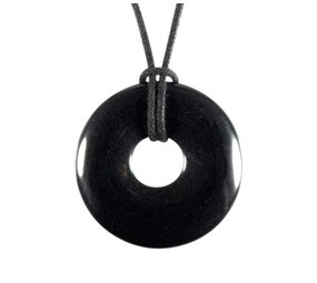 Hematiet hanger donut 3 cm Hematiet hanger donut 3 cm