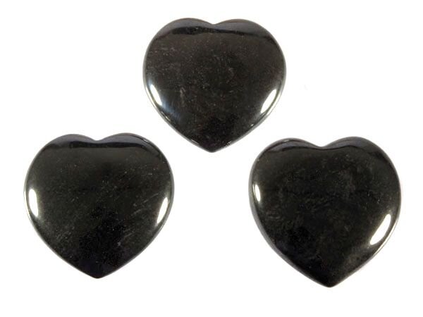 Hematiet edelsteen hart 3 cm Hematiet edelsteen hart 3 cm