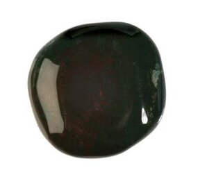 Heliotroop steen plat gepolijst Heliotroop steen plat gepolijst