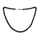 Heliotroop ketting 8 mm kralen Heliotroop ketting 8 mm kralen